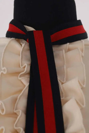 Robe Gucci Ecru en Synthétique