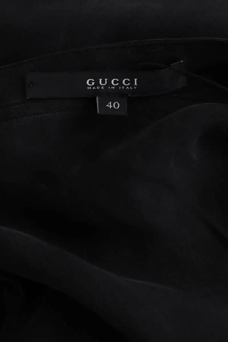 Robe Gucci Noir en Soie