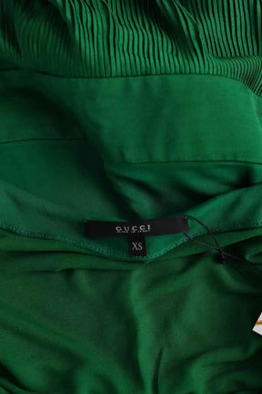 Robe Gucci Vert en Viscose