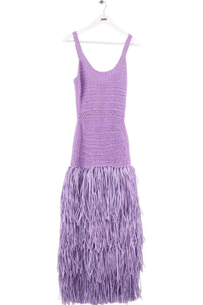 Robe Hanifa Camilla Violet en Synthétique, taille M - Seconde Main