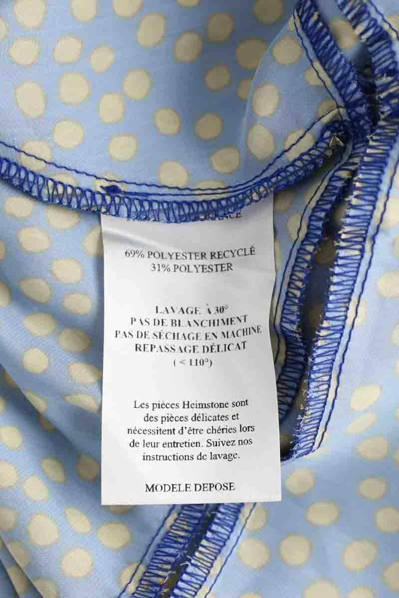 Robe Heimstone Bleu en Polyester