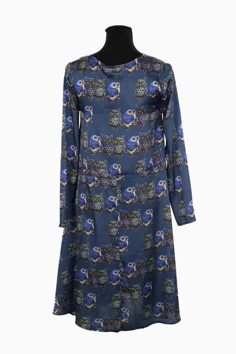 Robe Heimstone Bleu en Polyester