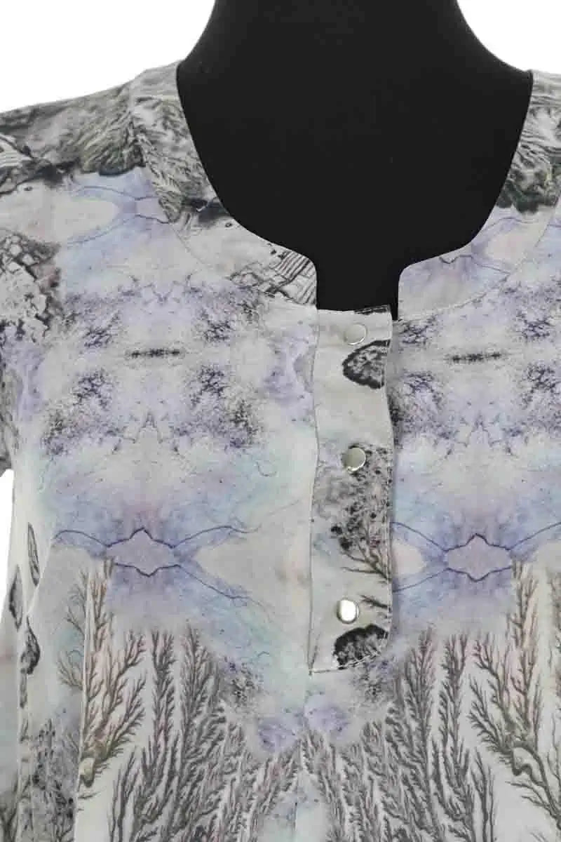 Robe Heimstone Gris en Soie