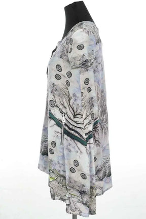 Robe Heimstone Gris en Soie