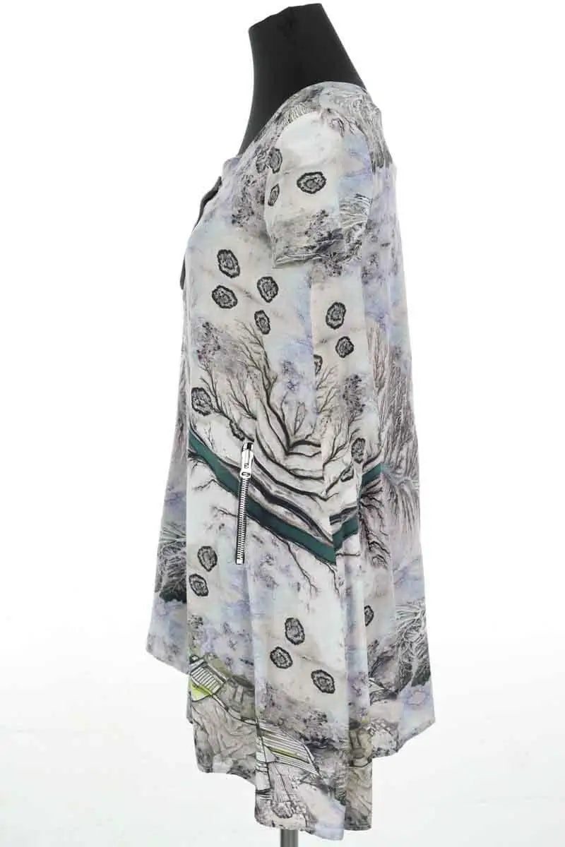 Robe Heimstone Gris en Soie