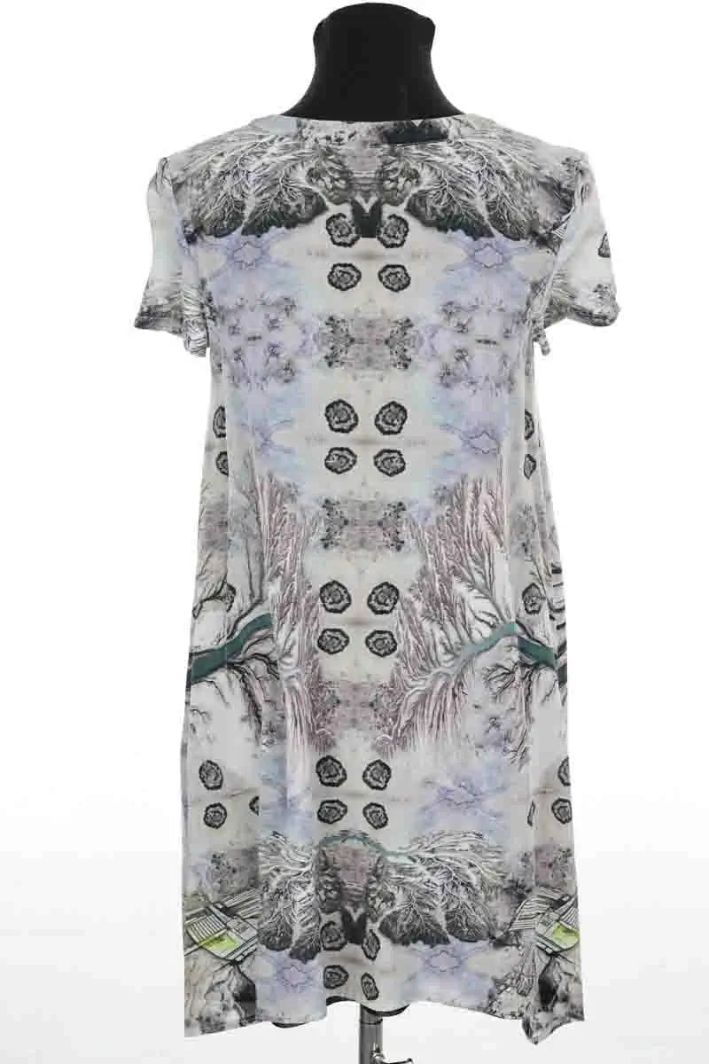 Robe Heimstone Gris en Soie