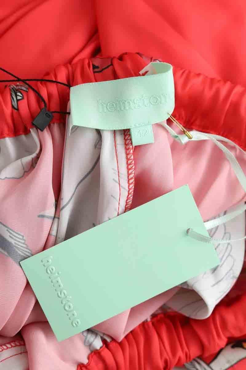 Robe Heimstone Rouge en Polyester