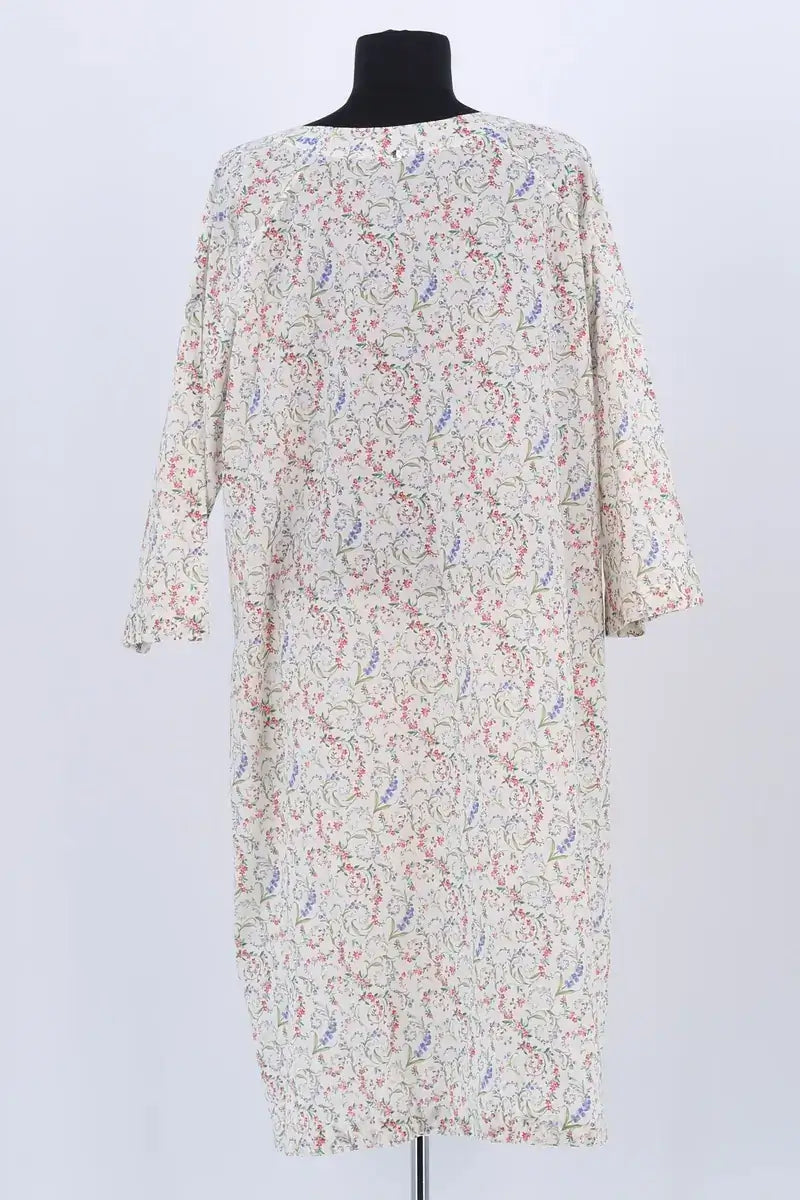 Robe HIGH Blanc en Coton