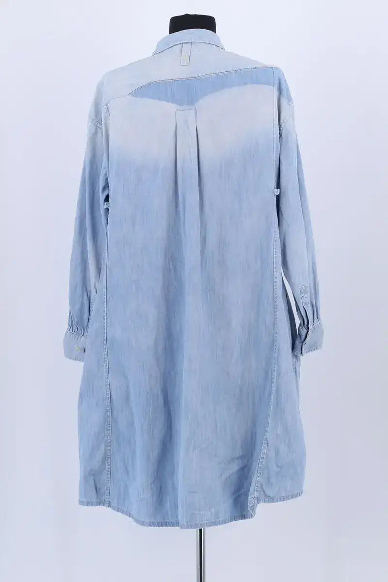 Robe HIGH Bleu en Coton