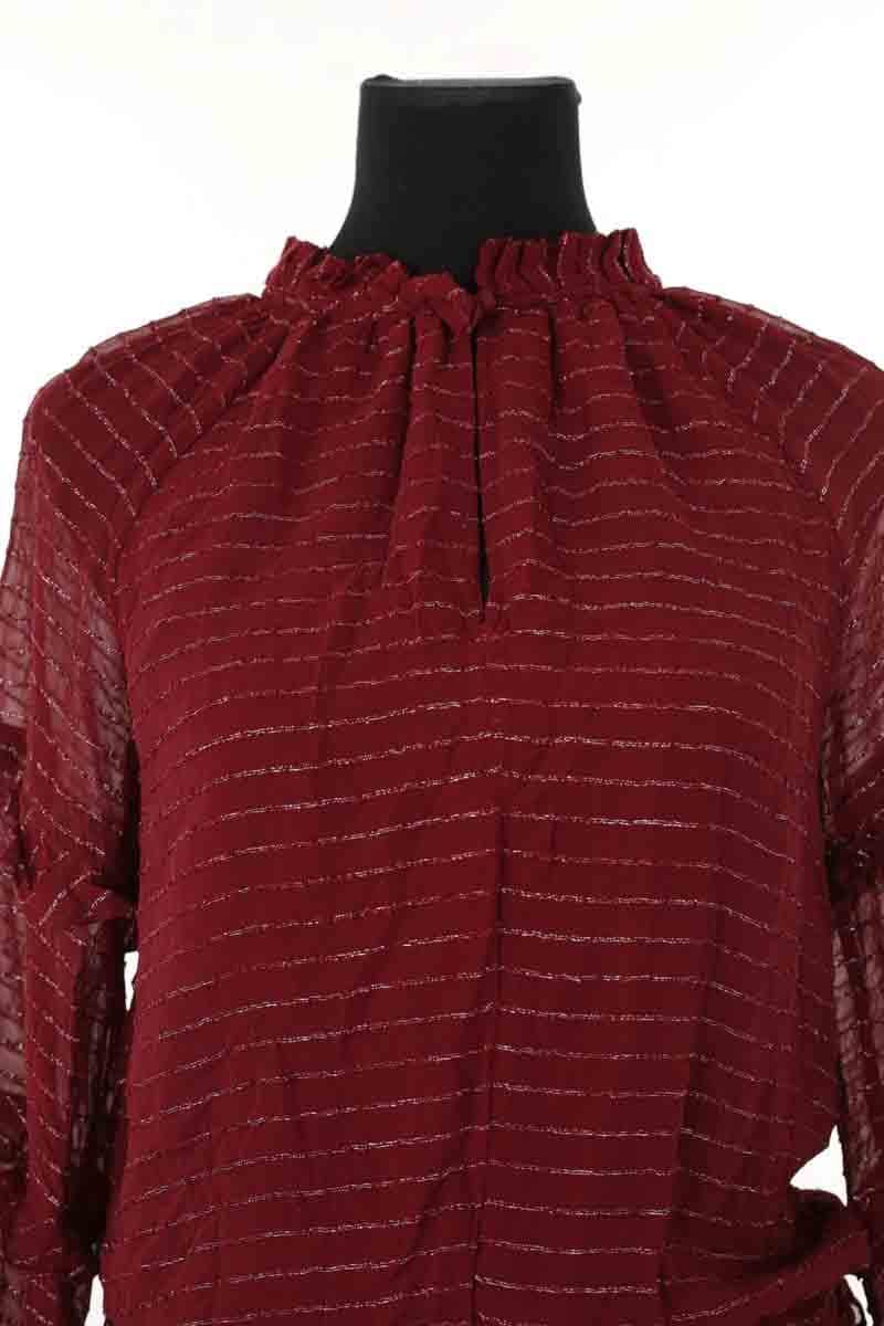 Robe Hoss Intropia Bordeaux en Viscose