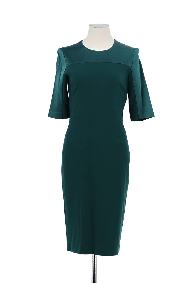 Robe Hugo Boss Vert en Polyester, taille XS - Seconde Main