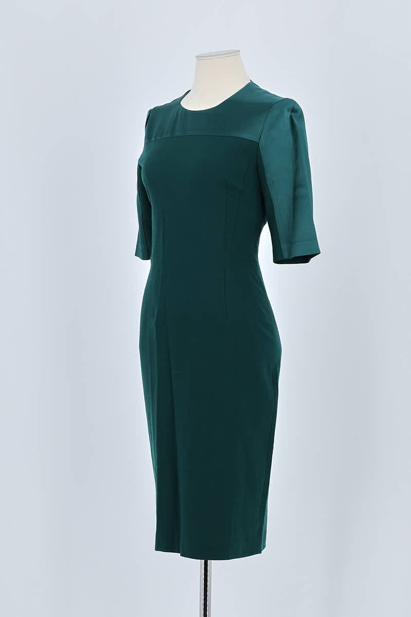 Robe Hugo Boss Vert en Polyester