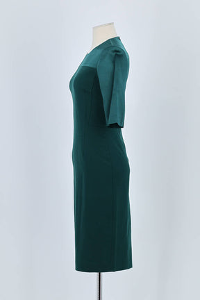 Robe Hugo Boss Vert en Polyester