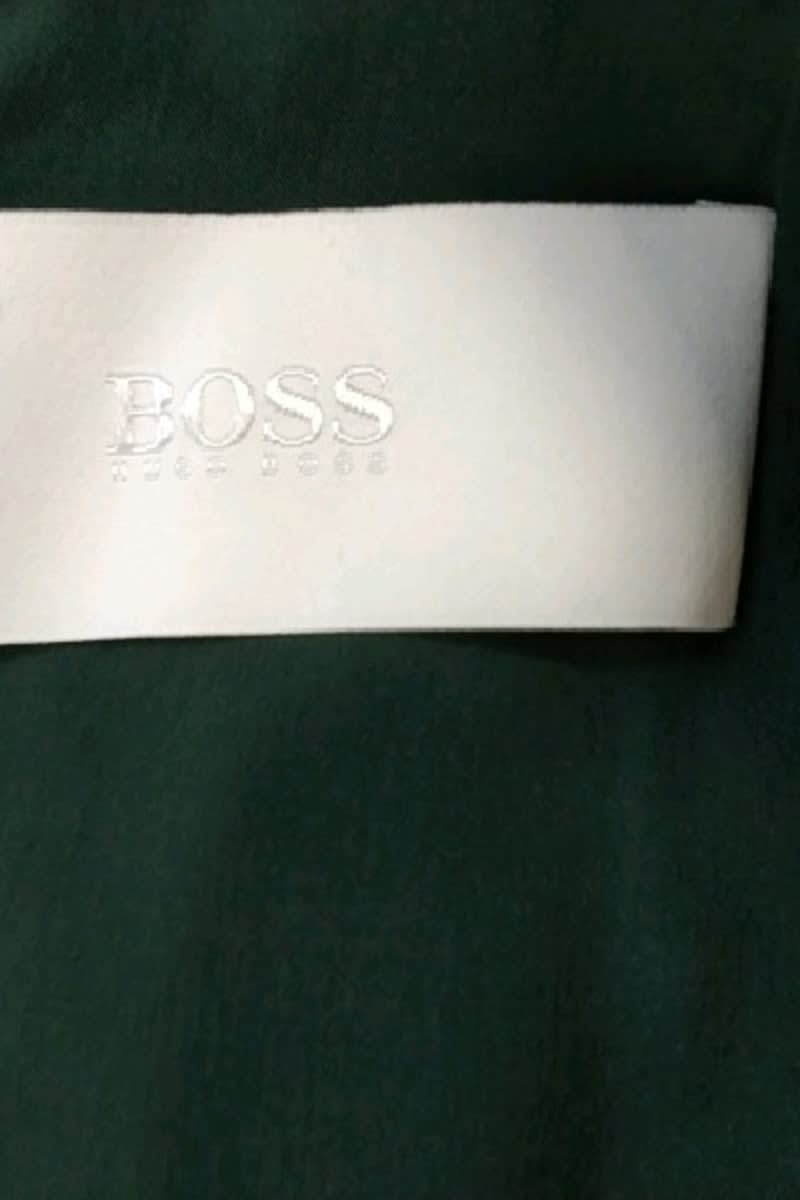 Robe Hugo Boss Vert en Polyester