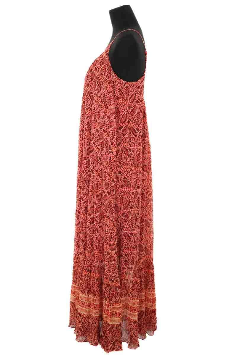 Robe Idano Timeo robe brique Rouge en Viscose