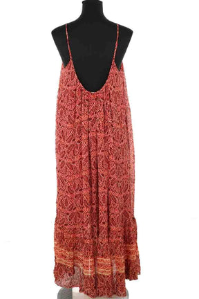 Robe Idano Timeo robe brique Rouge en Viscose