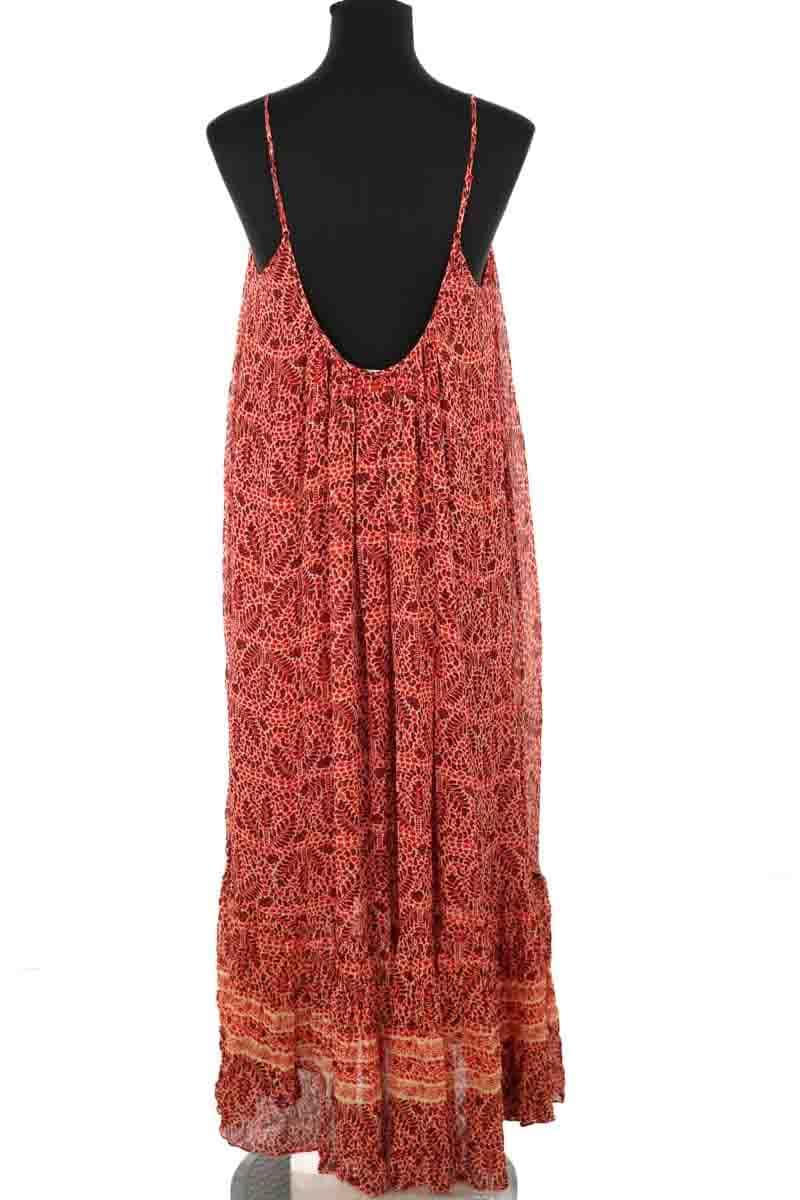 Robe Idano Timeo robe brique Rouge en Viscose