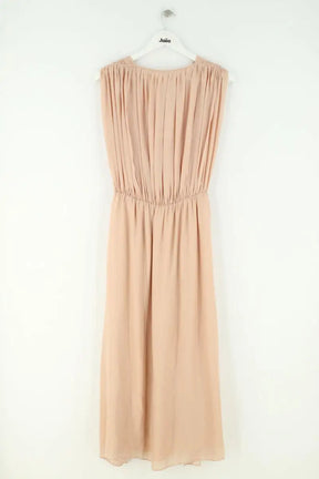 Robe INDRESS Beige en Soie