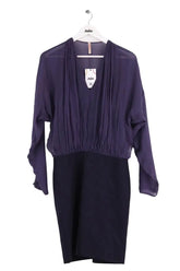 Robe INDRESS Violet en Soie, taille S - Seconde Main