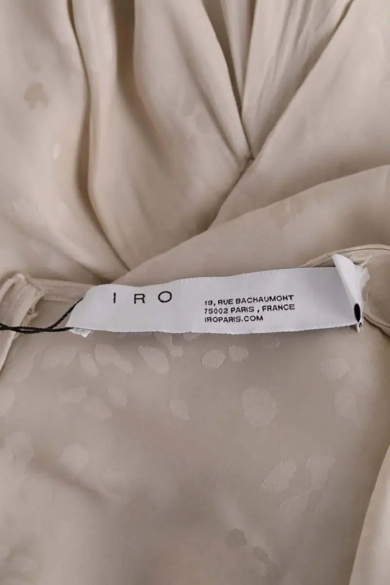 Robe Iro Atry Ecru en Viscose