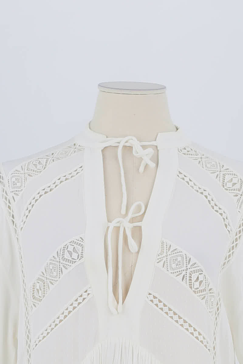 Robe Iro Blanc en Viscose