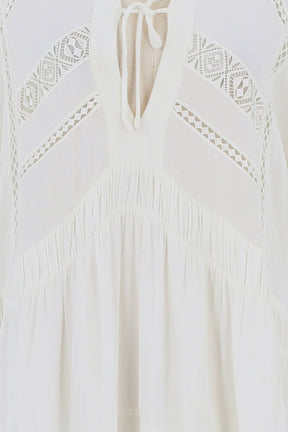 Robe Iro Blanc en Viscose
