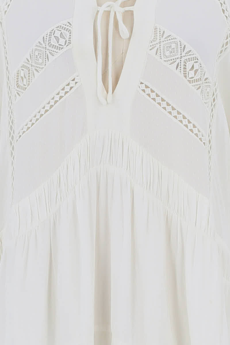 Robe Iro Blanc en Viscose