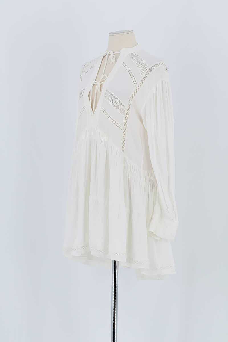 Robe Iro Blanc en Viscose