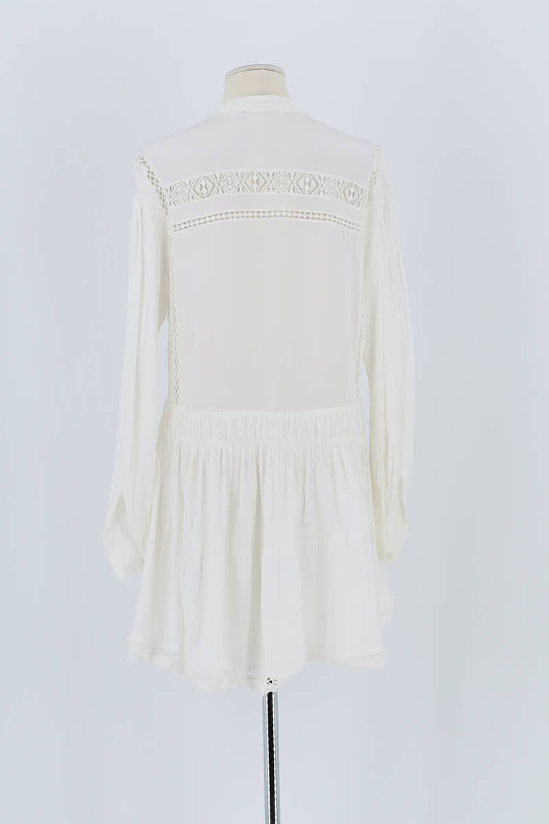 Robe Iro Blanc en Viscose