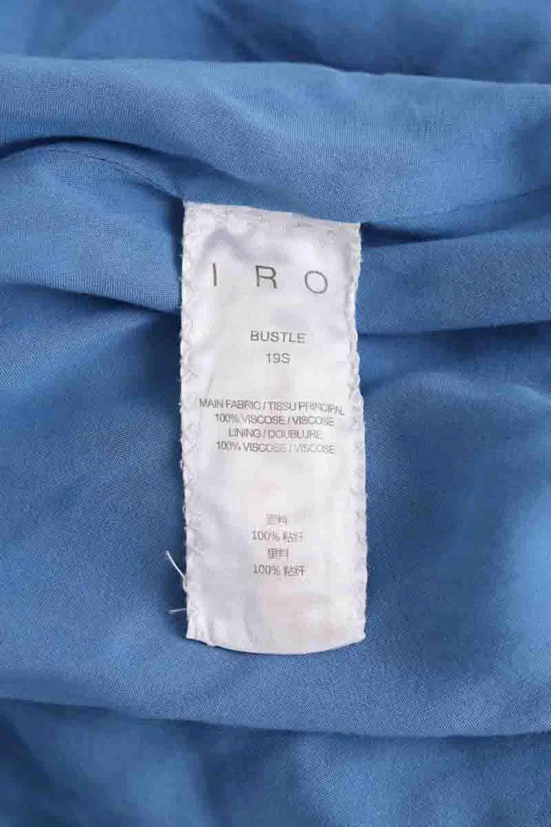 Robe Iro Bleu en Synthétique