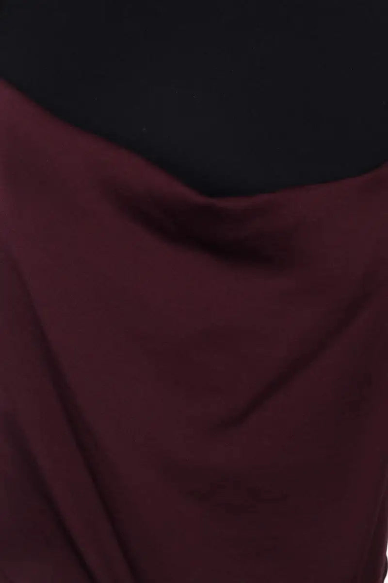 Robe Iro Bordeaux en Synthétique