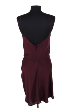 Robe Iro Bordeaux en Synthétique