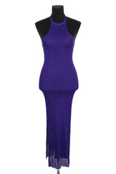 Robe Iro Charisa Violet en Viscose, taille XS - Seconde Main