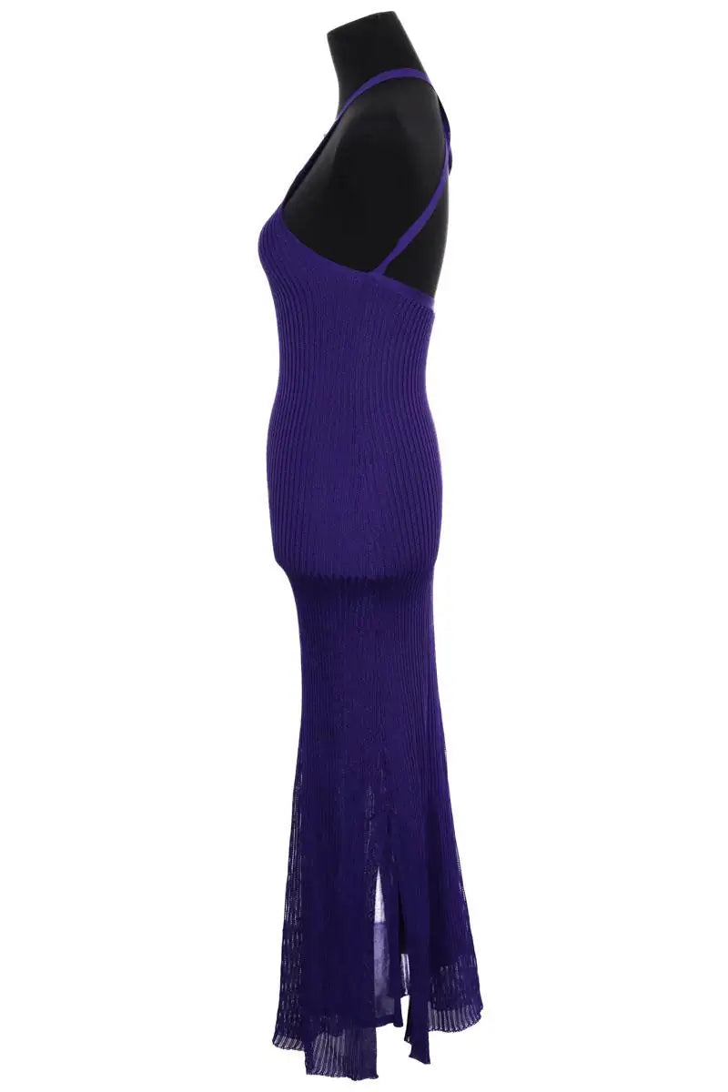 Robe Iro Charisa Violet en Viscose
