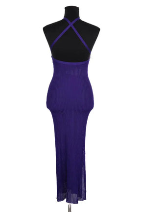 Robe Iro Charisa Violet en Viscose