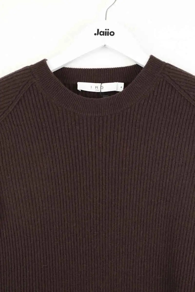 Robe Iro Marron en Cachemire