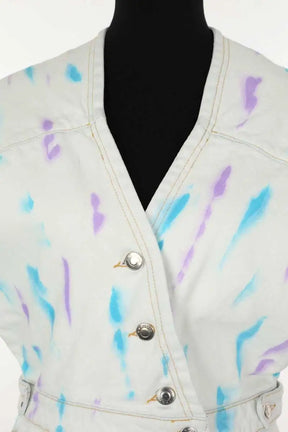 Robe Iro Meuzal Bleu en Coton
