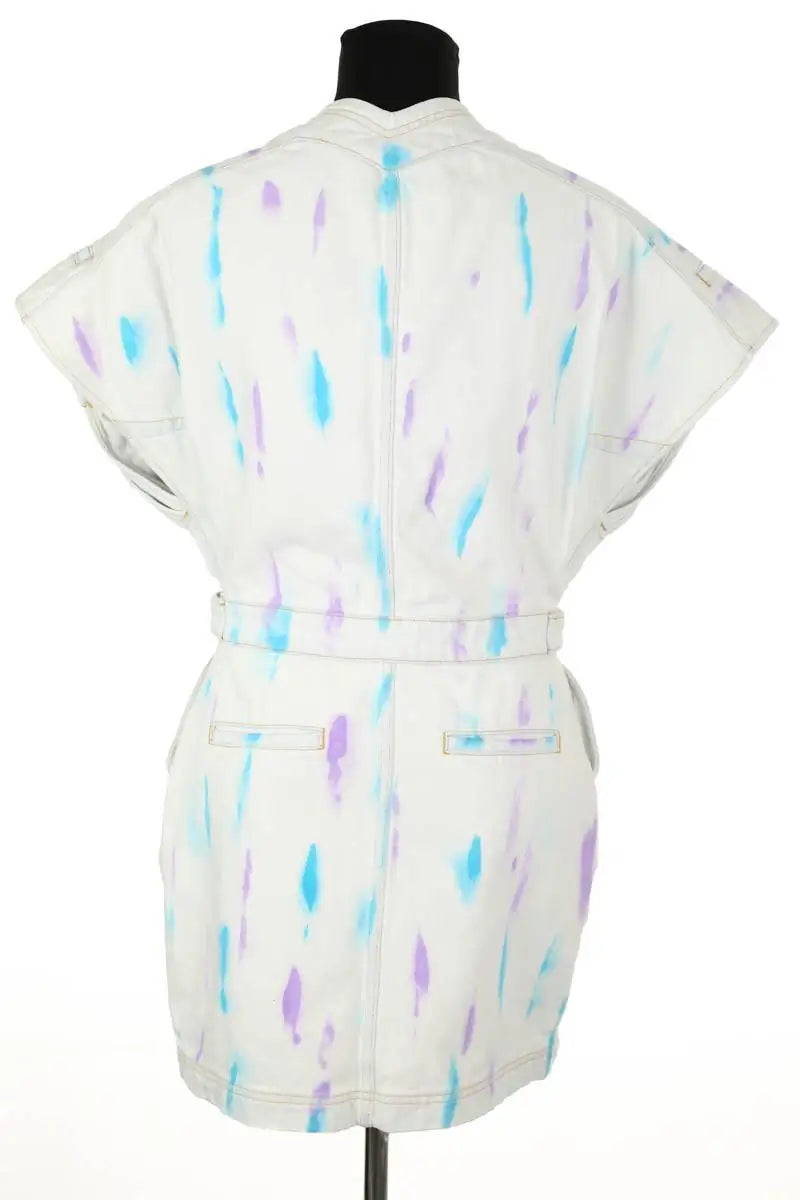 Robe Iro Meuzal Bleu en Coton