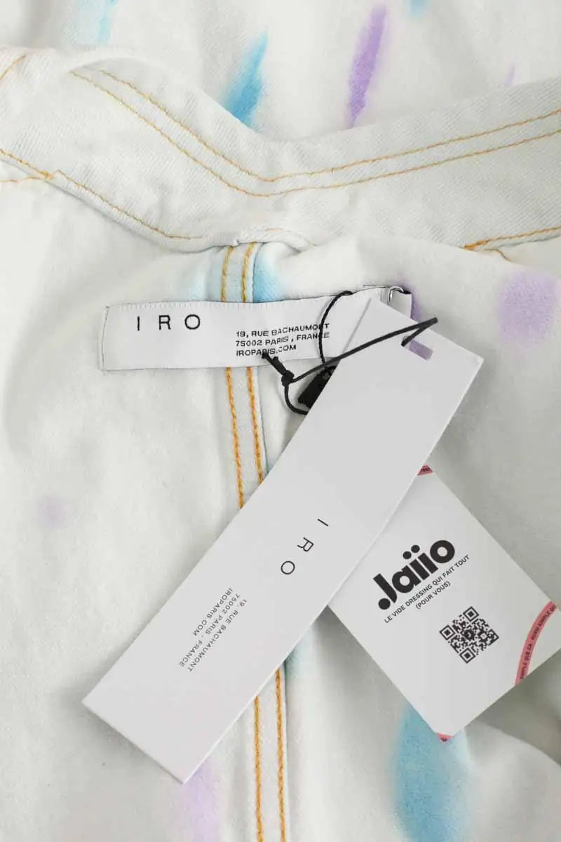 Robe Iro Meuzal Bleu en Coton