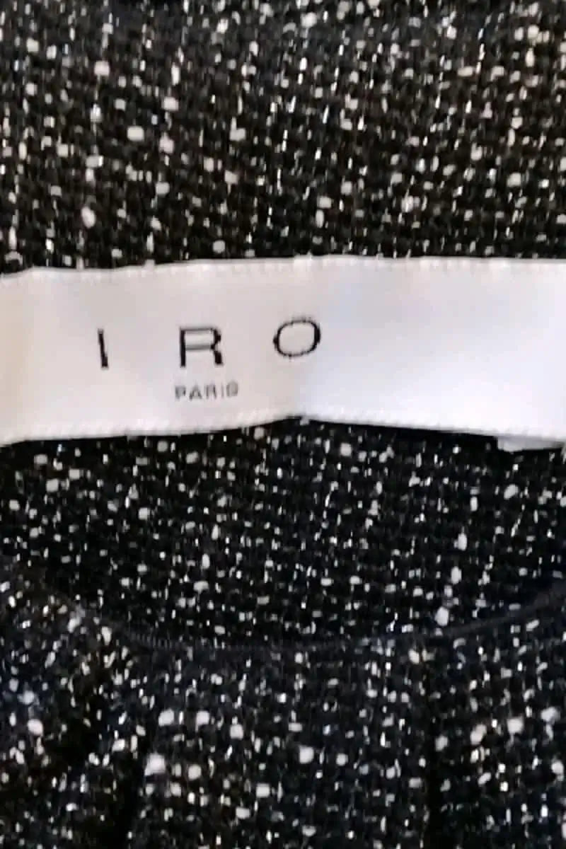 Robe Iro Noir en Coton