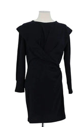 Robe Iro Noir en Coton, taille M - Seconde Main