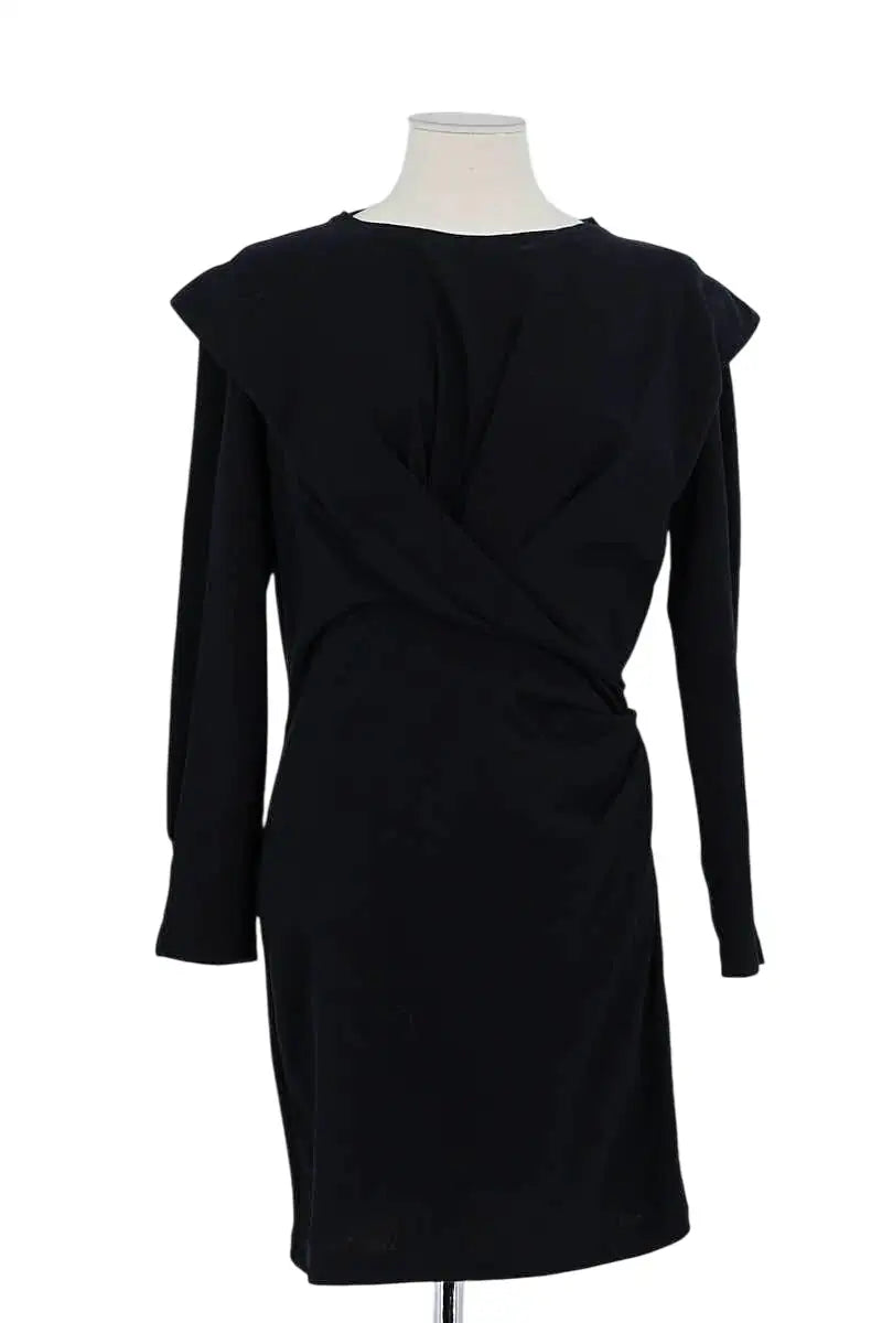 Robe Iro Noir en Coton, taille M - Seconde Main