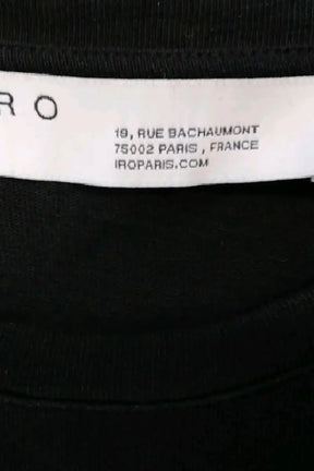 Robe Iro Noir en Coton