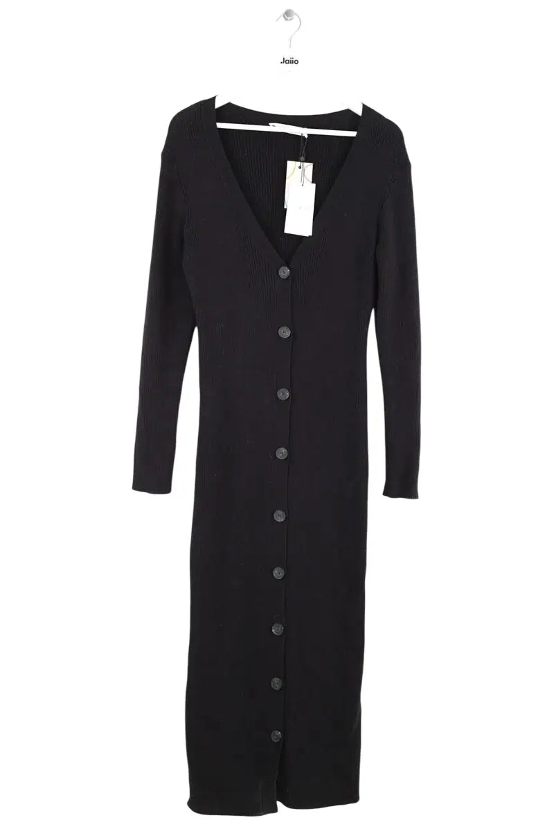 Robe Iro Noir en Coton, taille M - Seconde Main