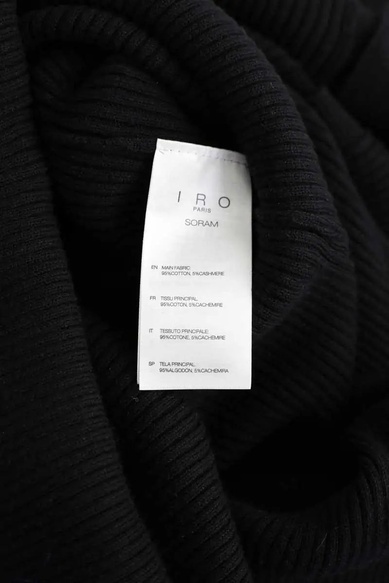 Robe Iro Noir en Coton