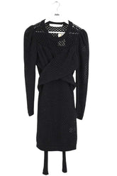 Robe Iro Noir en Coton, taille XS - Seconde Main