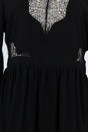 Robe Iro Noir en Polyester