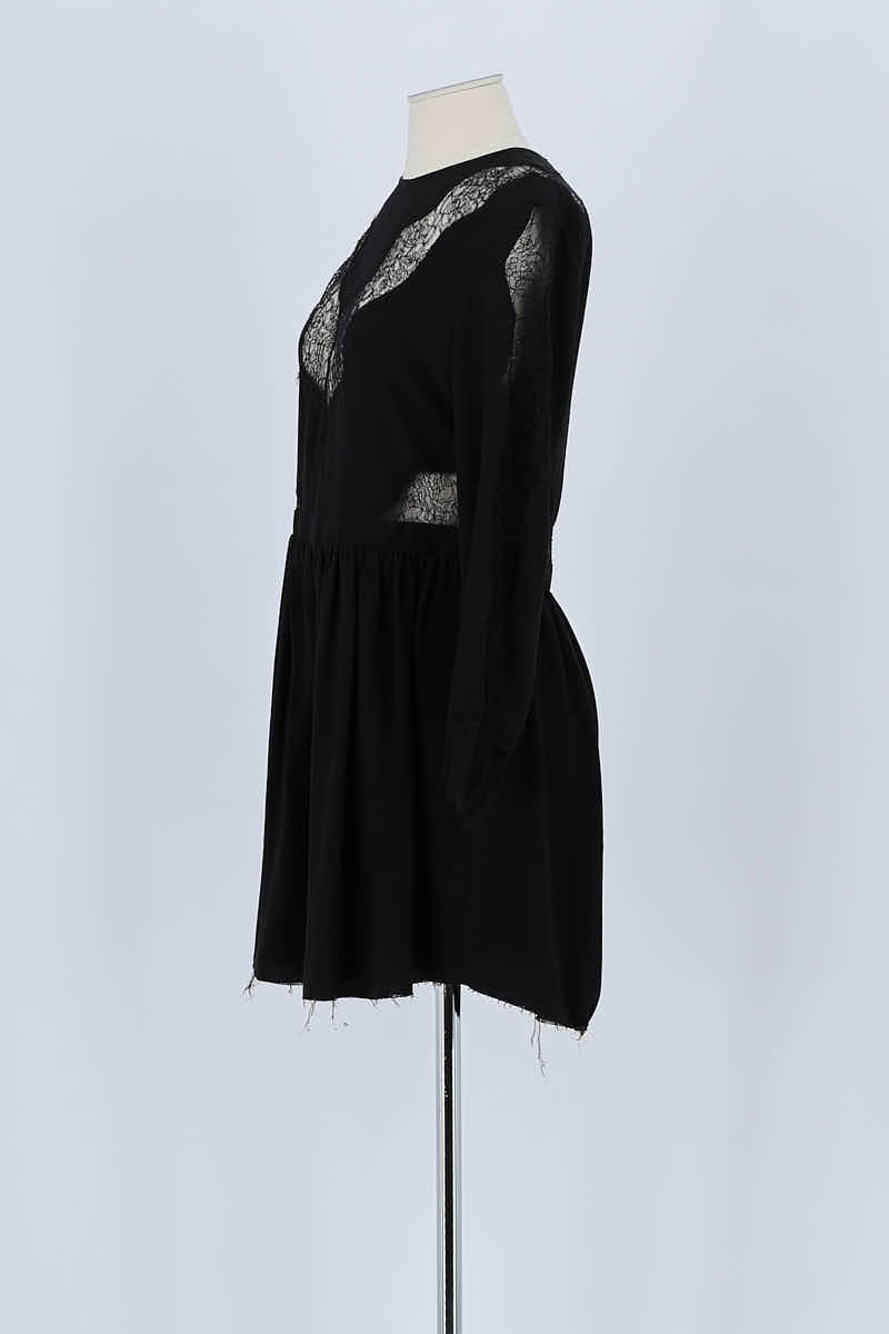 Robe Iro Noir en Polyester