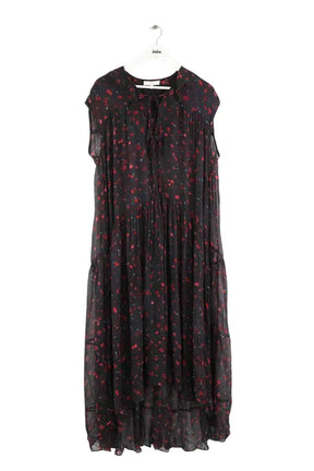 Robe Iro Noir en Synthétique, taille M - Seconde Main