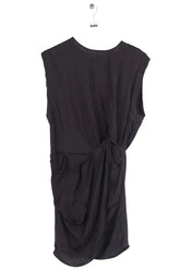 Robe Iro Noir en Synthétique, taille M - Seconde Main
